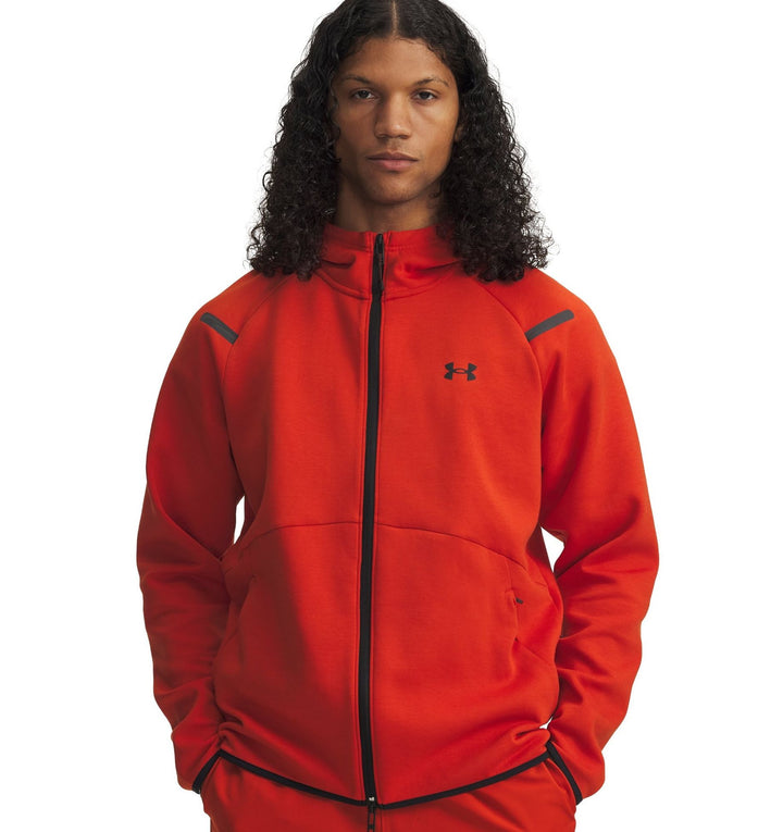 Under Armour Ua Unstoppable Flc Fz Hd Eu - surplus orange