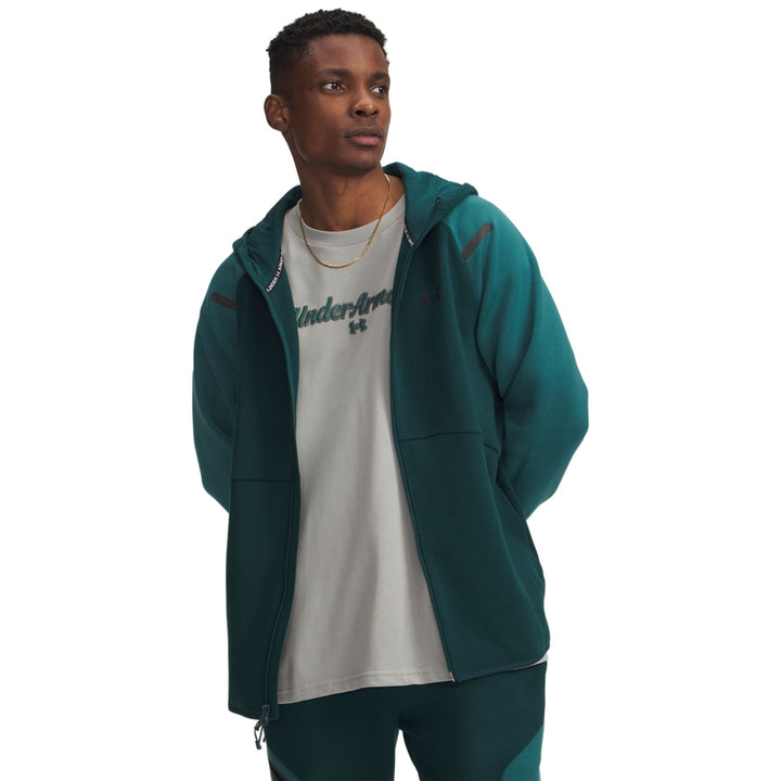 Under Armour Ua Unstoppable Flc Fz Hd Eu - arden green