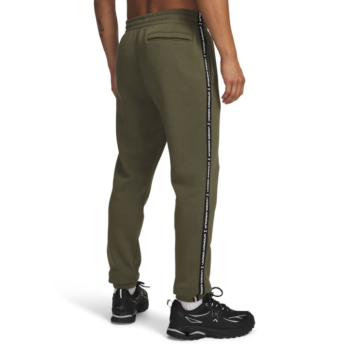 Under Armour Ua Icon Fleece Jgr Taping - marine od green