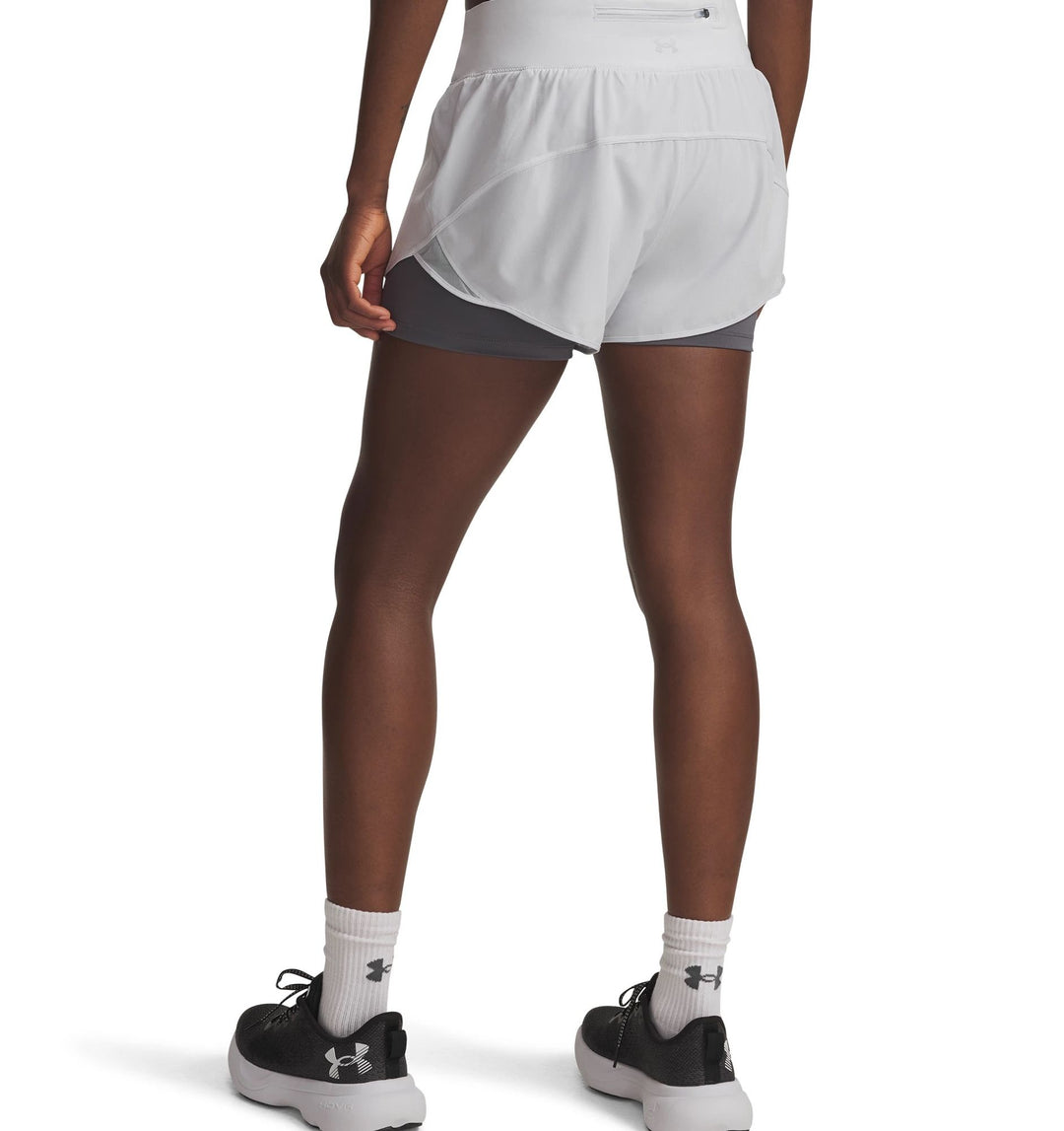 Under Armour Ua Launch Pro 3" 2In1 Shorts - halo gray