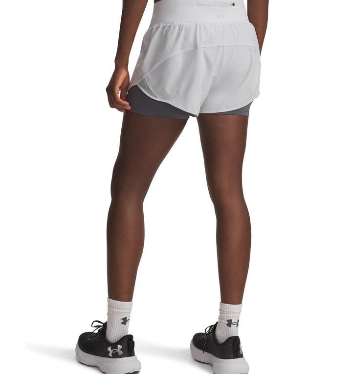 Under Armour Ua Launch Pro 3" 2In1 Shorts - halo gray