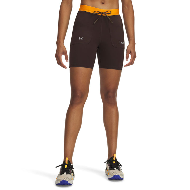 Under Armour Ua Trail Run Fitted Short - kona brown