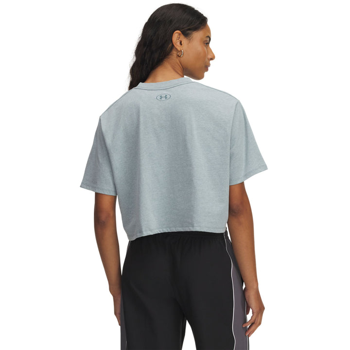 Under Armour Ua Rival Ss - jasper blue light heather