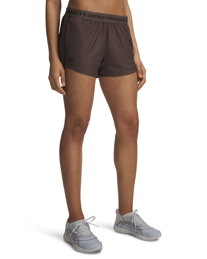 Under Armour Tech Play Up Shorts - peppercorn
