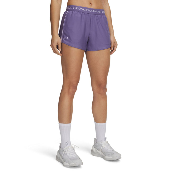 Under Armour Tech Play Up Shorts - purple luxe