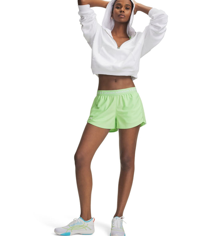 Under Armour Tech Play Up Shorts - lumos lime