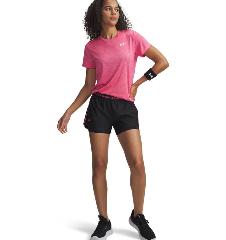 Under Armour Tech Play Up 2In1 Shorts - black