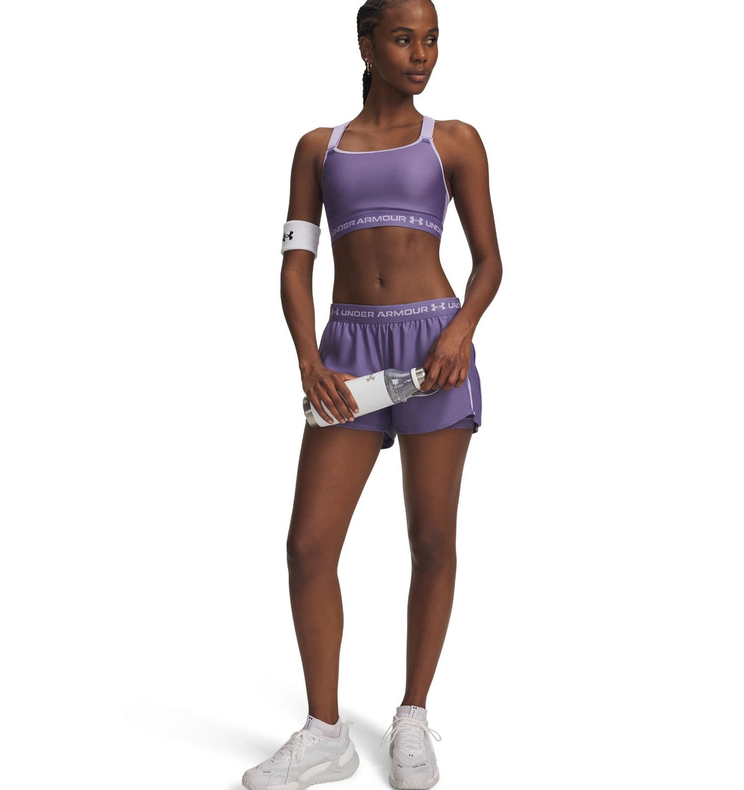 Under Armour  TECH PLAY UP 2IN1 SHORTS - PURPLE LUXE