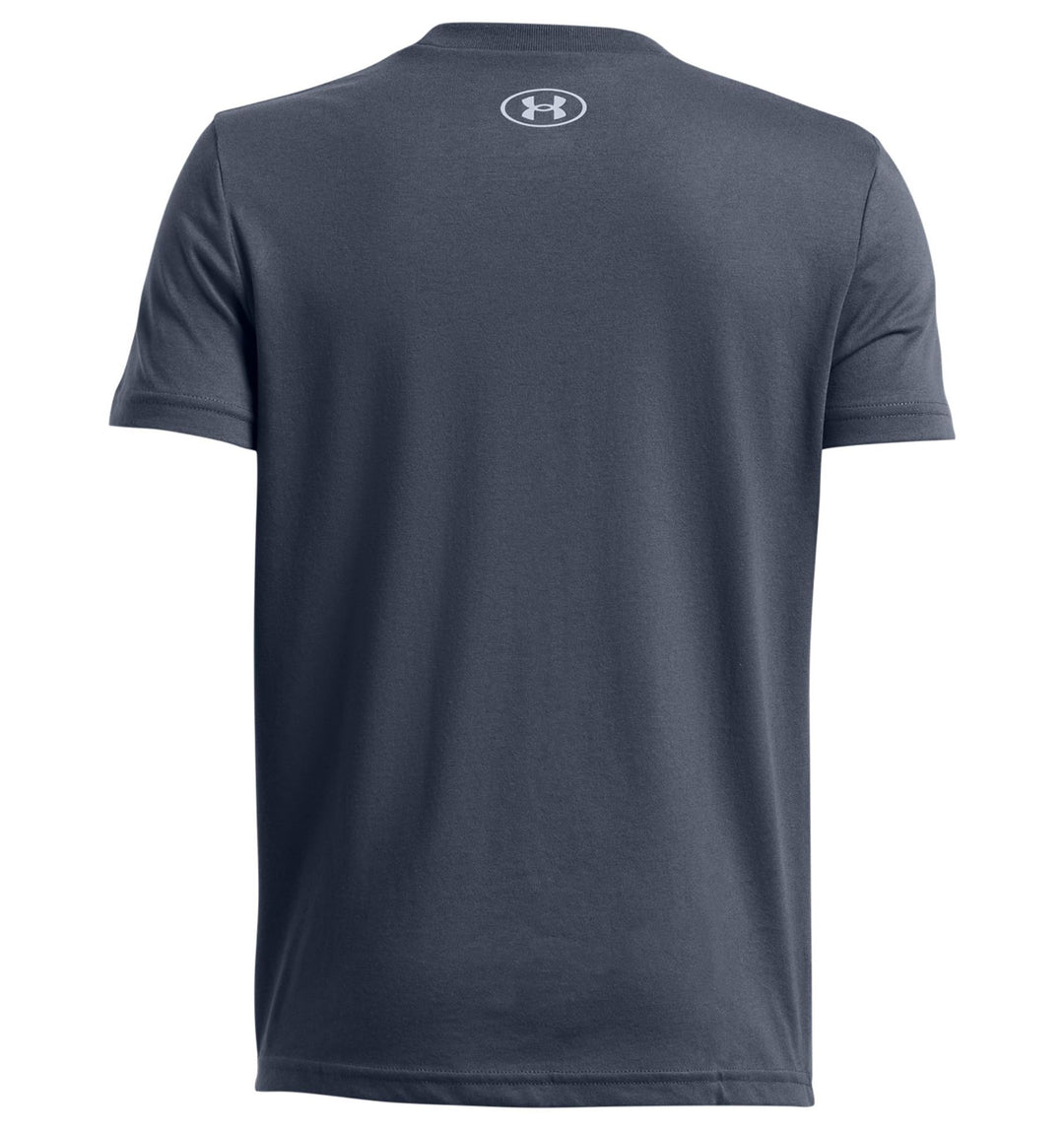 Under Armour Ua B Logo Wordmark Ss - downpour gray