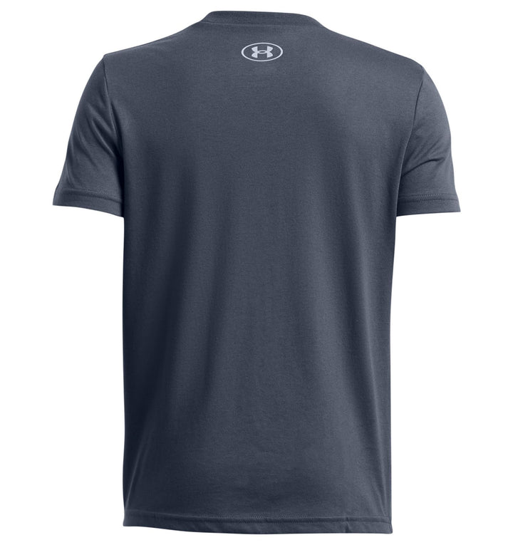 Under Armour Ua B Logo Wordmark Ss - downpour gray