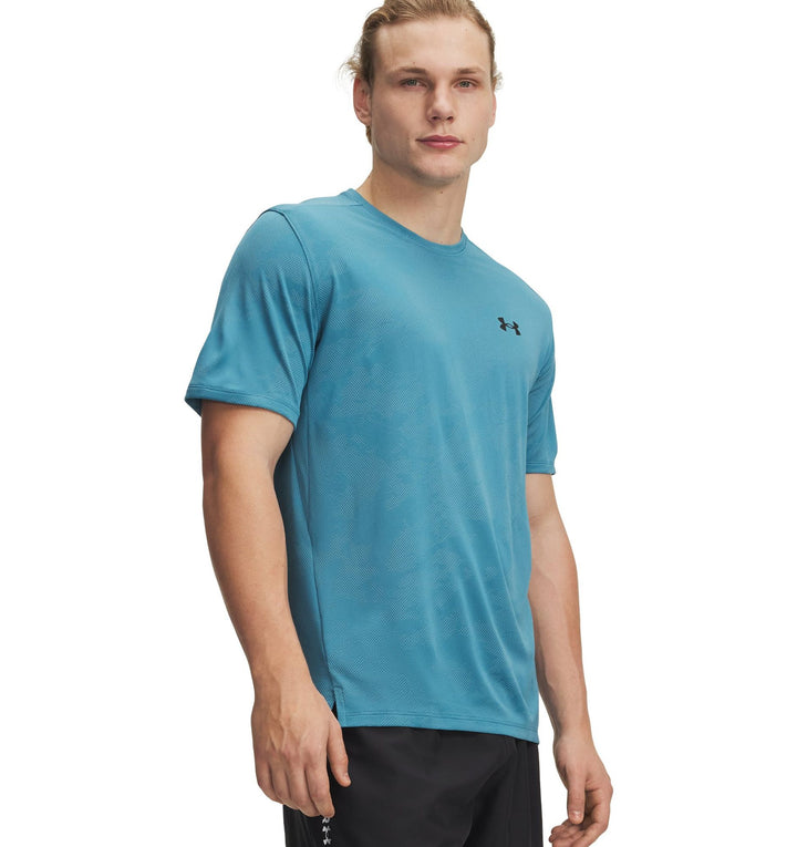 Under Armour Ua Tech Vent Jcqrd Ss - boundless blue