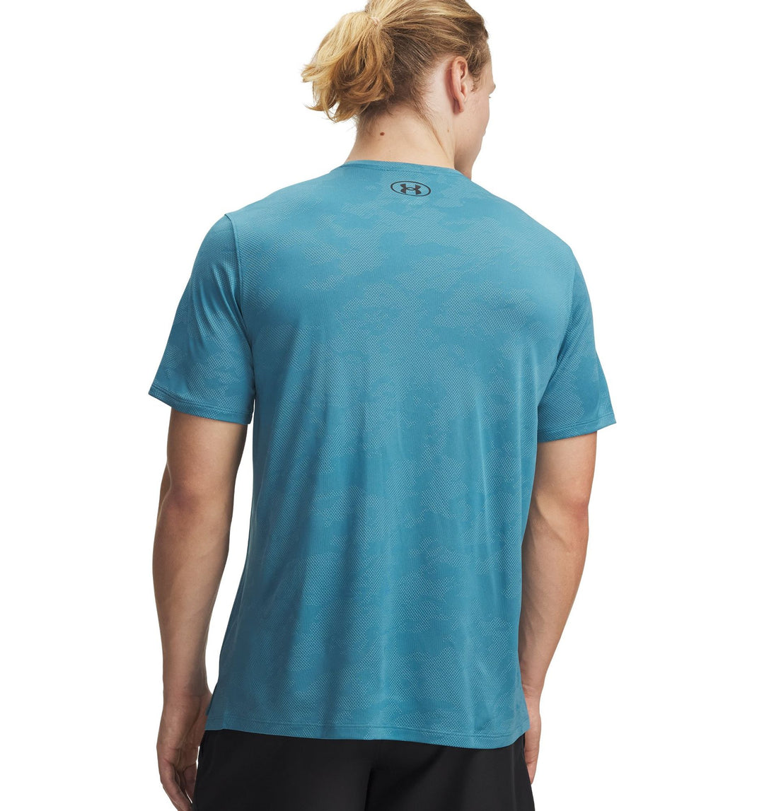 Under Armour Ua Tech Vent Jcqrd Ss - boundless blue