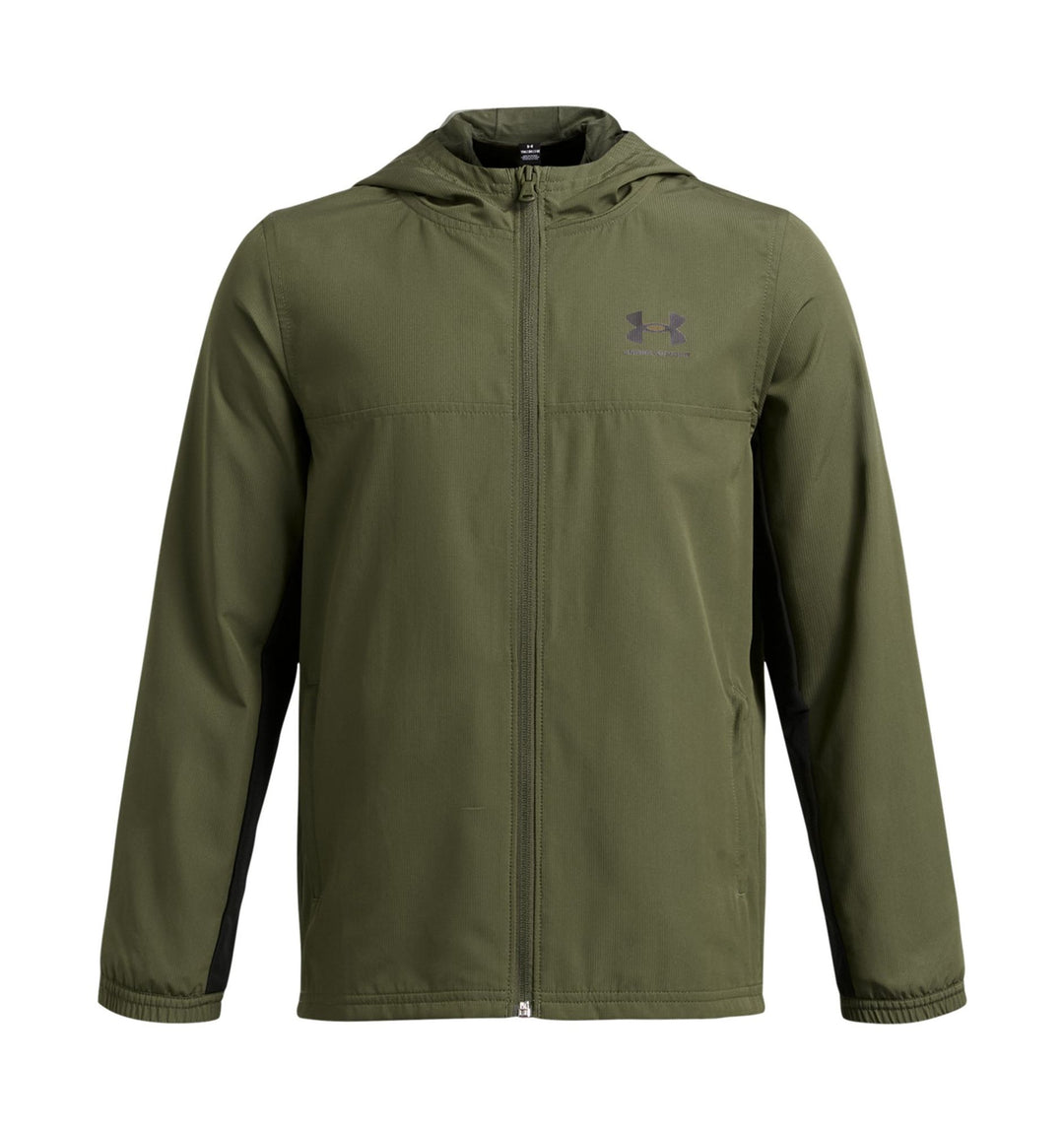 Under Armour Ua B Rival Wvn Jacket - marine od green
