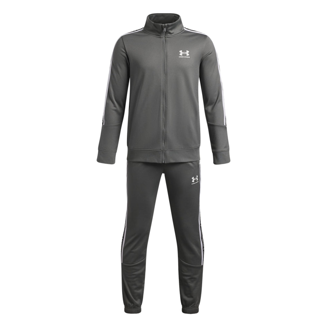 Under Armour Ua B Icon Knit Tracksuit - clay green