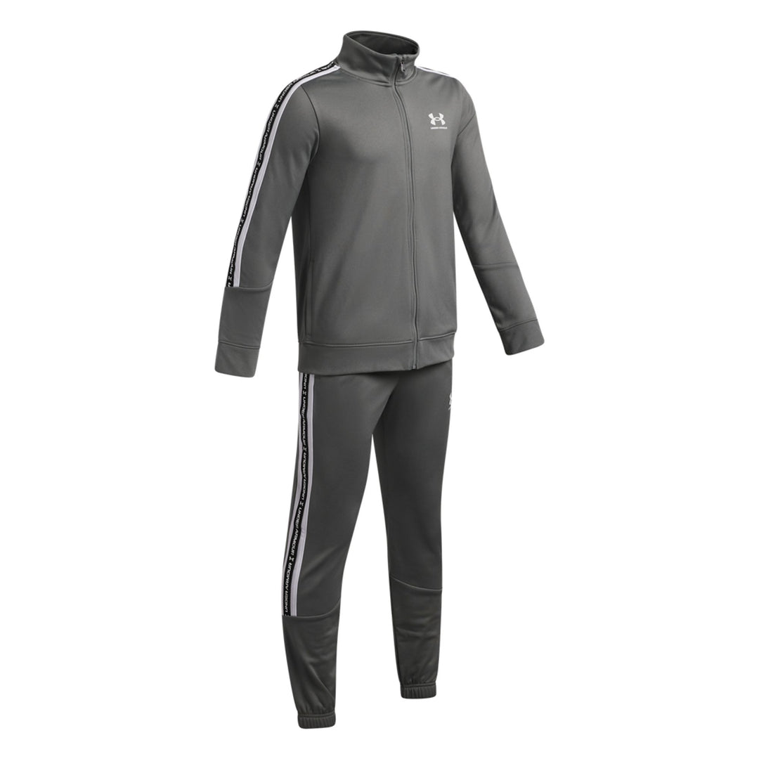 Under Armour Ua B Icon Knit Tracksuit - clay green
