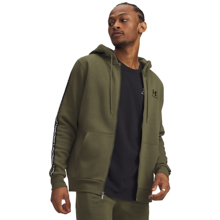 Under Armour Ua Icon Fleece Fz Taping - marine od green