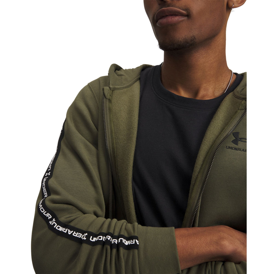 Under Armour Ua Icon Fleece Fz Taping - marine od green