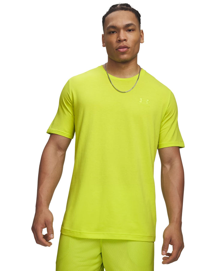 Under Armour Ua M Icon Tee Ss - green citrine