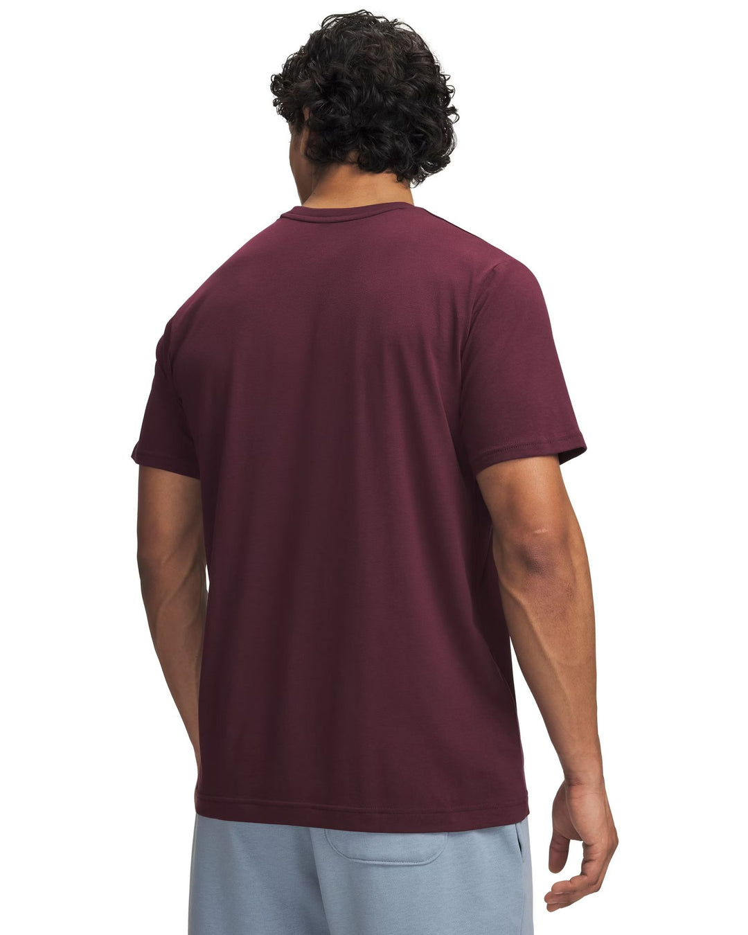 Under Armour Ua M Icon Tee Ss - dark maroon