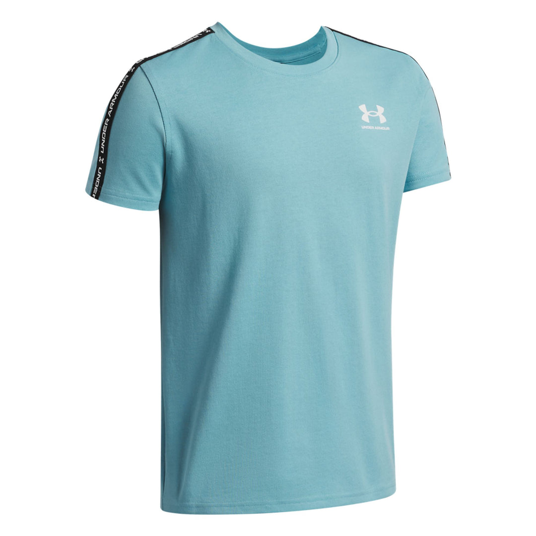 Under Armour Ua B Icon Taped Ss - blue haze