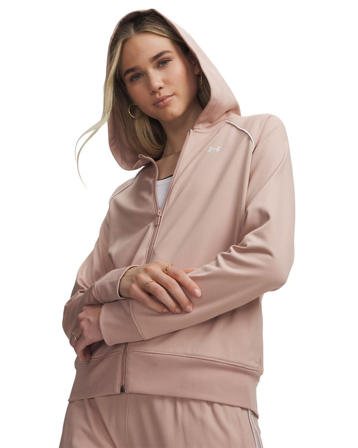 Under Armour Ua Rival Tricot Tracksuit Hd - bashful pink