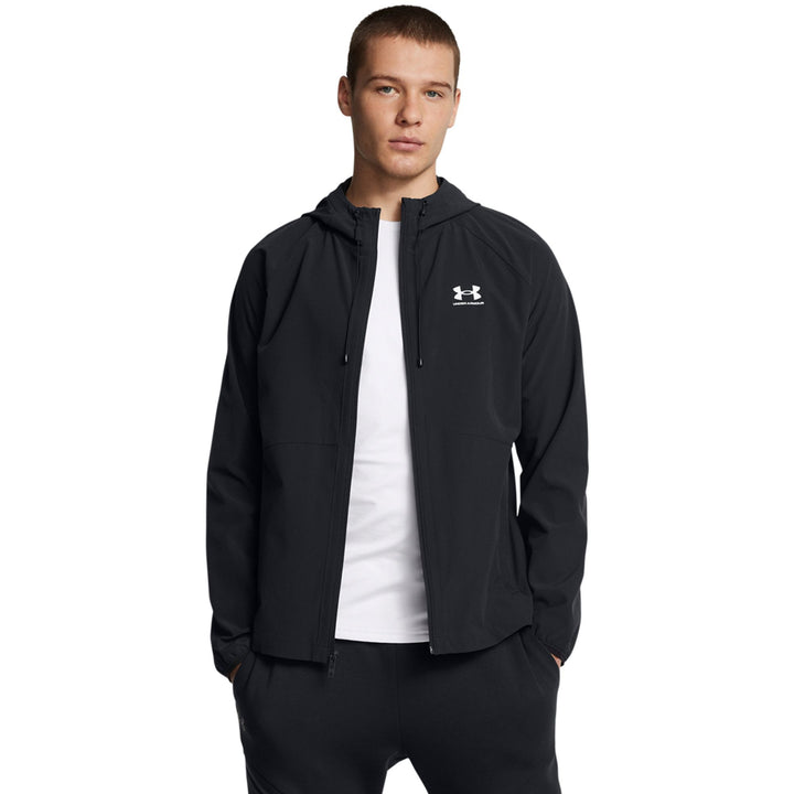 Under Armour Ua Stretch Wvn Windbreakereu - black