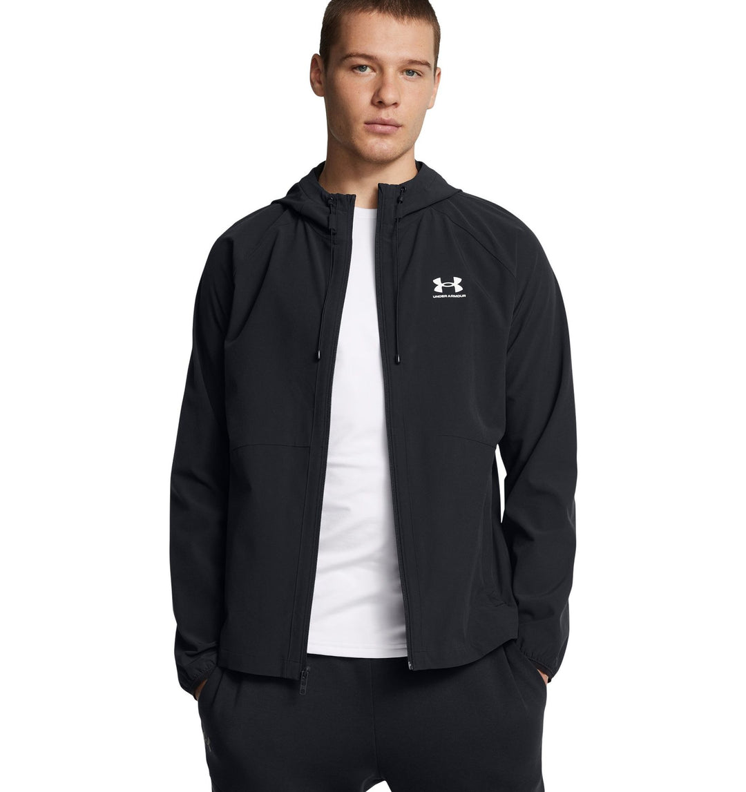 Under Armour Ua Stretch Wvn Windbreakereu - black