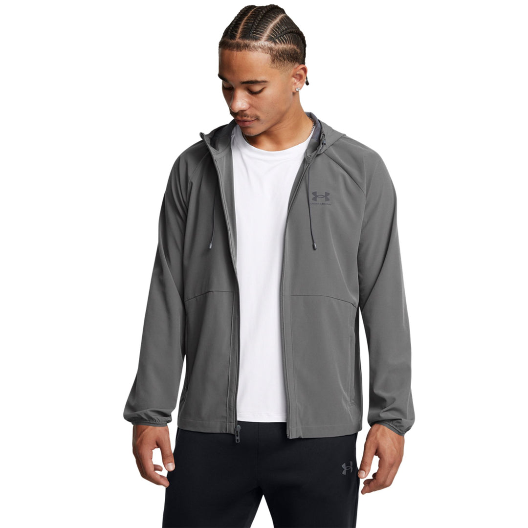Under Armour Ua Stretch Wvn Windbreakereu - castlerock