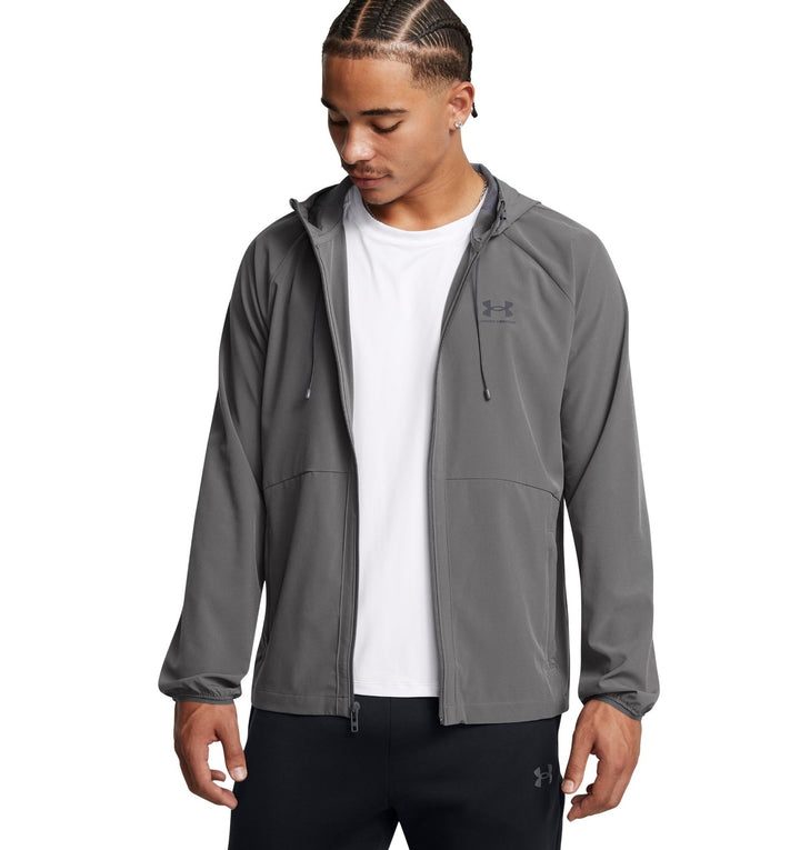 Under Armour Ua Stretch Wvn Windbreakereu - castlerock