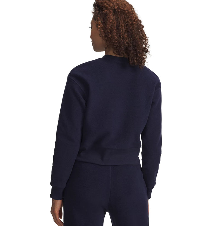 Under Armour Icon Terry Varsity Crew - midnight navy