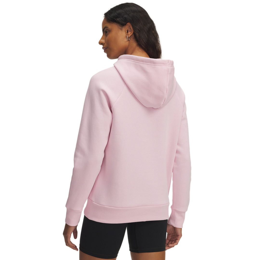 Under Armour Ua Rival Flc Shimmer Hdy - prime pink