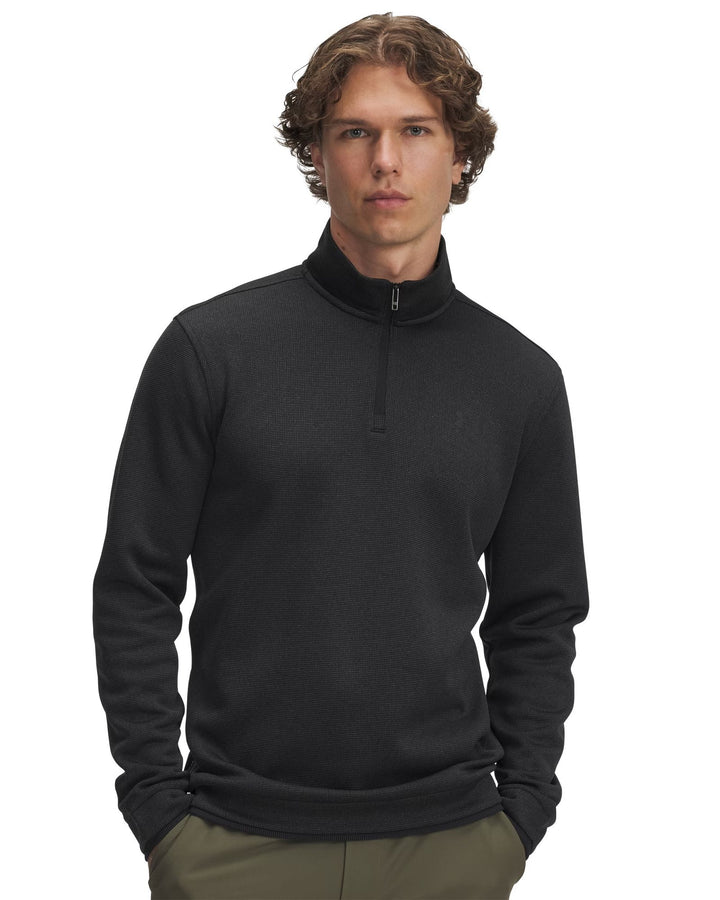 Under Armour Ua M Sweater Fleece Qz - black