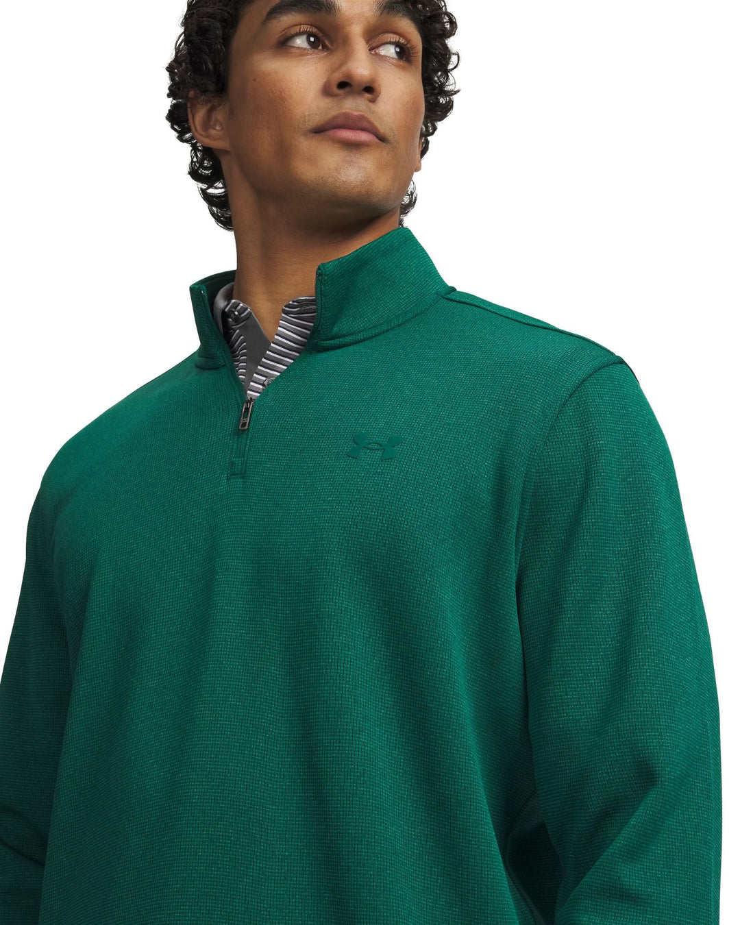 Under Armour Ua M Sweater Fleece Qz - campus ivy
