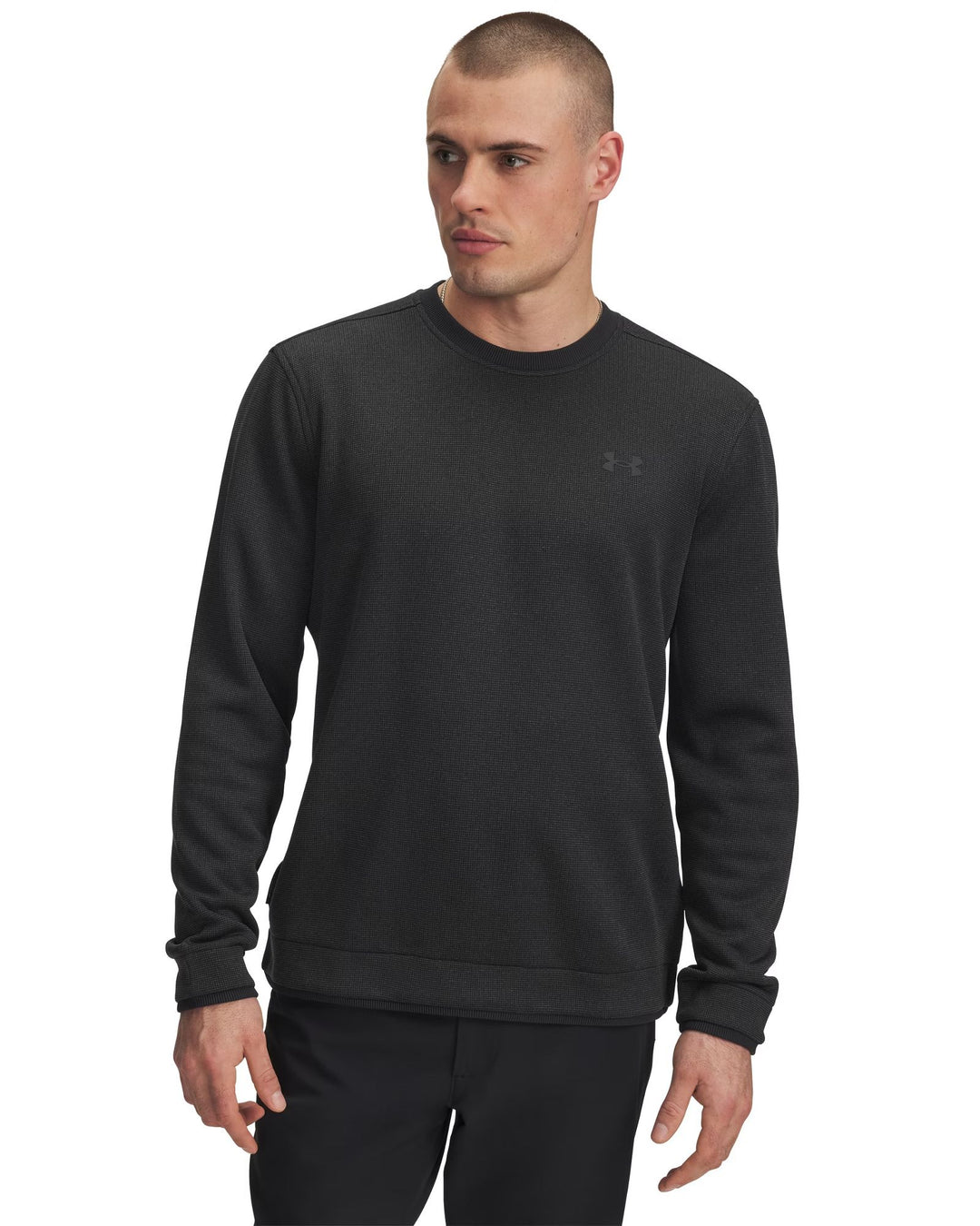 Under Armour Ua M Sweater Fleece Crew - black