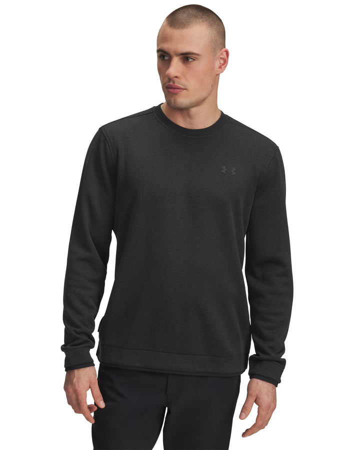 Under Armour Ua M Sweater Fleece Crew - black