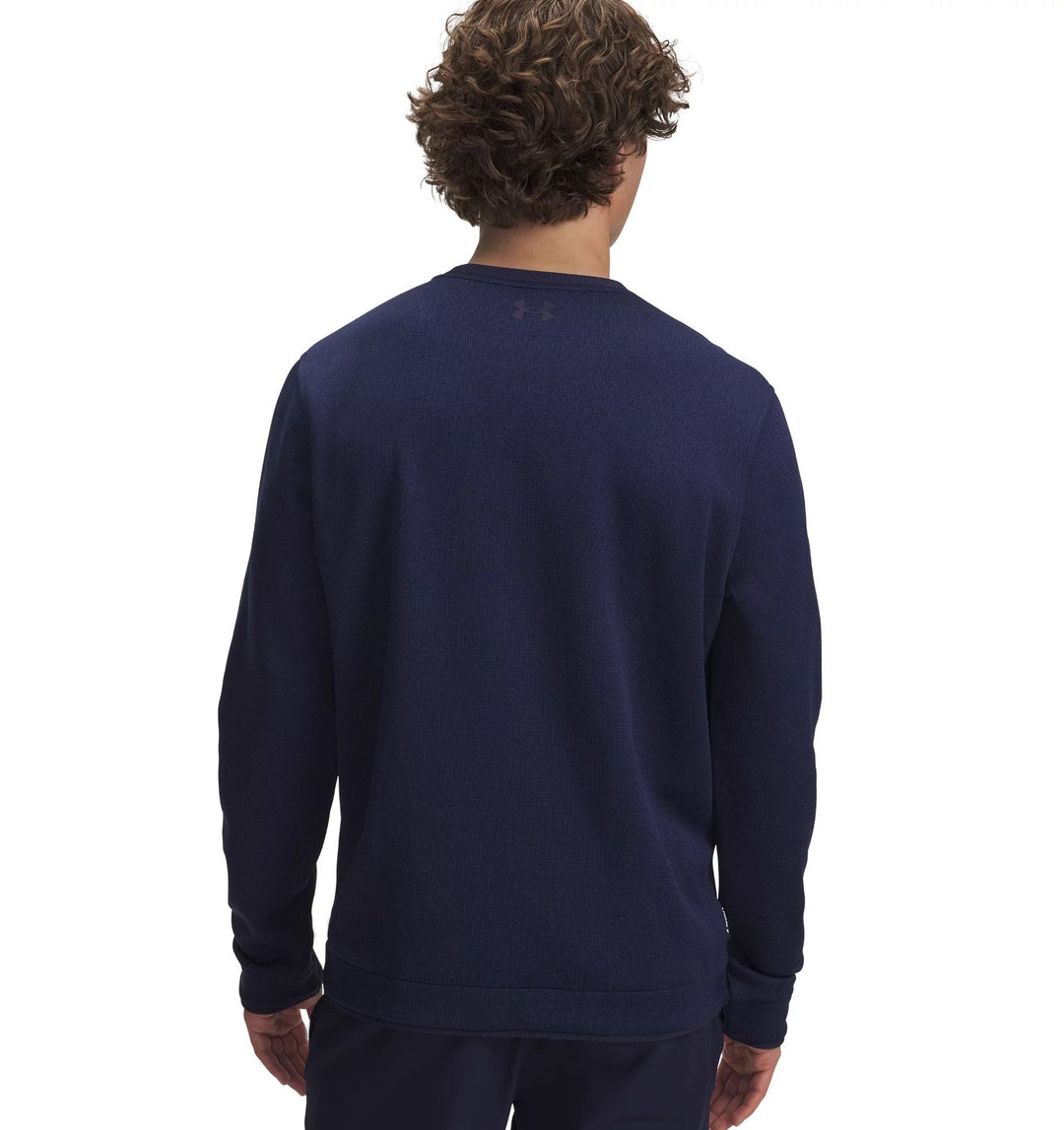 Under Armour Ua M Sweater Fleece Crew - midnight navy