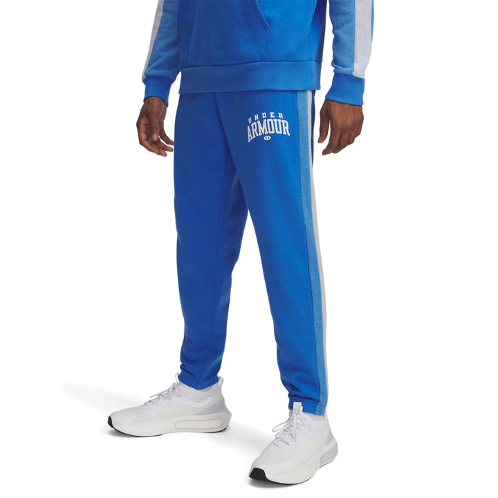Under Armour Ua Rival Flc Cb Pants - blue atlantis