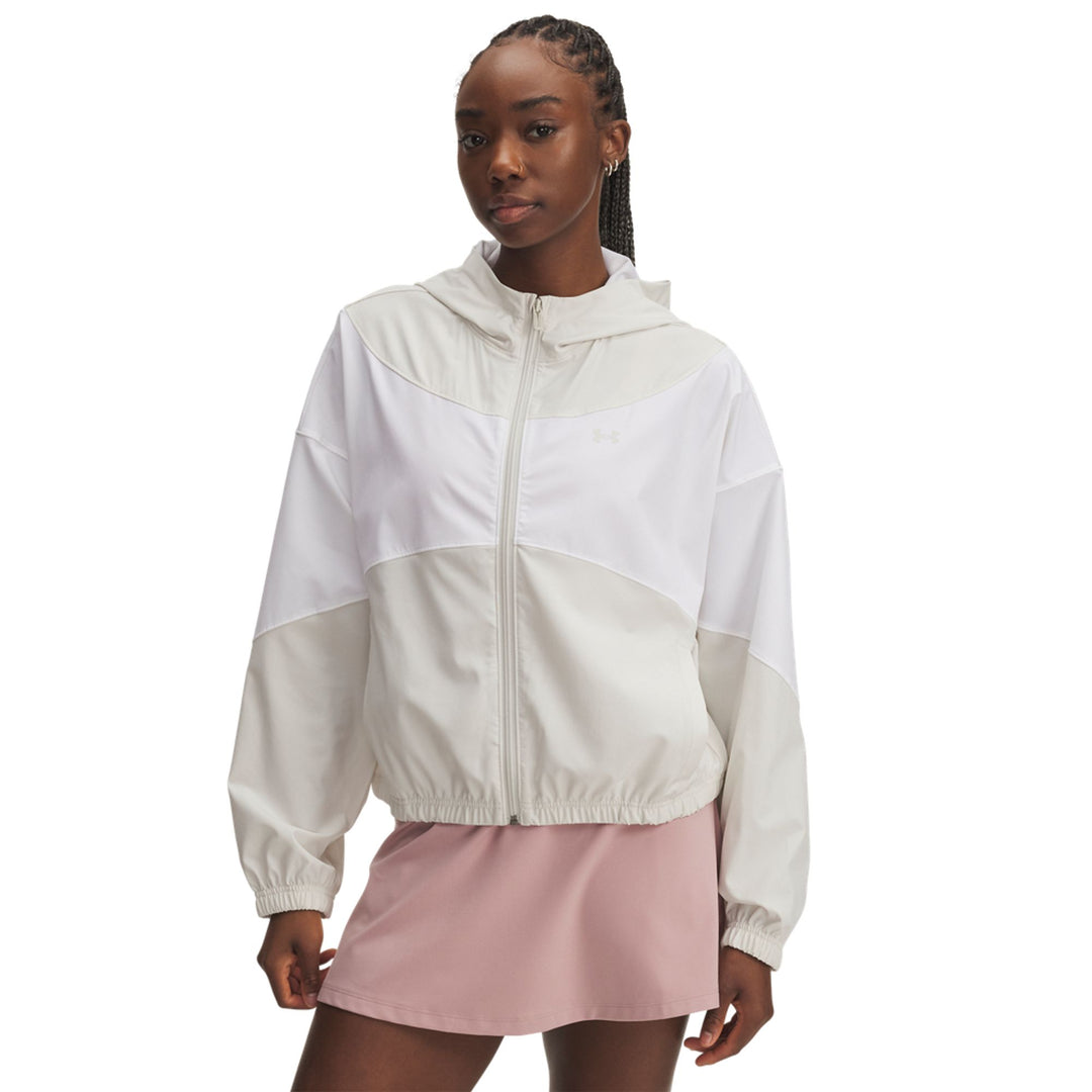 Under Armour Ua Rival Woven Jacke Hd - summit white