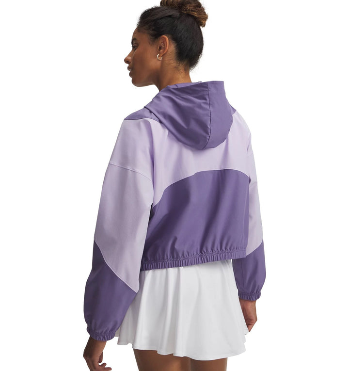 Under Armour Ua Rival Woven Jacke Hd - purple luxe