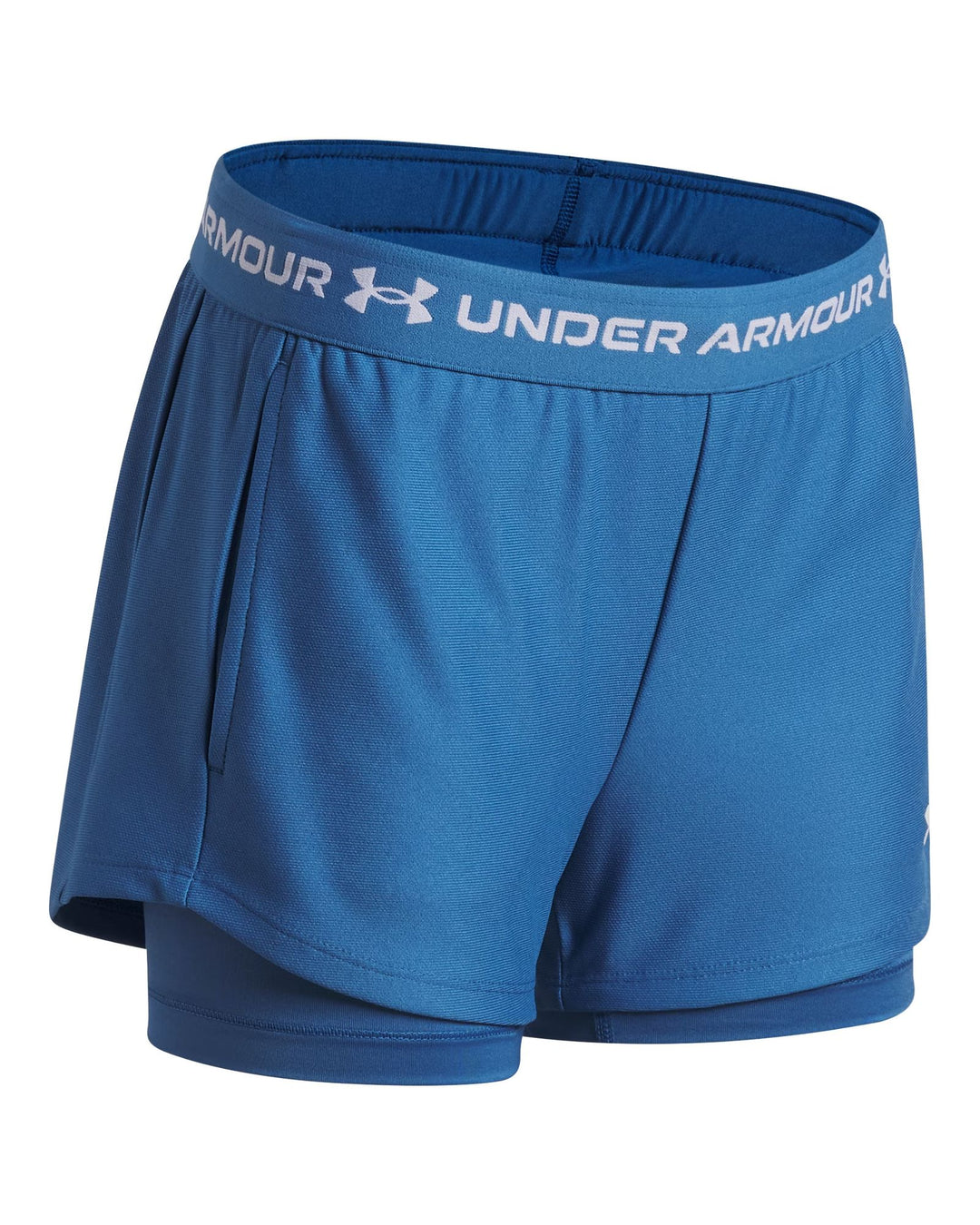 Under Armour Ua Tech Play Up 2N1 Short - aegean blue