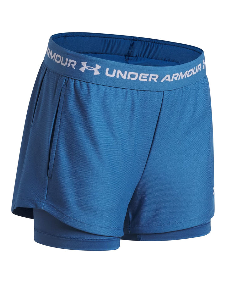 Under Armour Ua Tech Play Up 2N1 Short - aegean blue