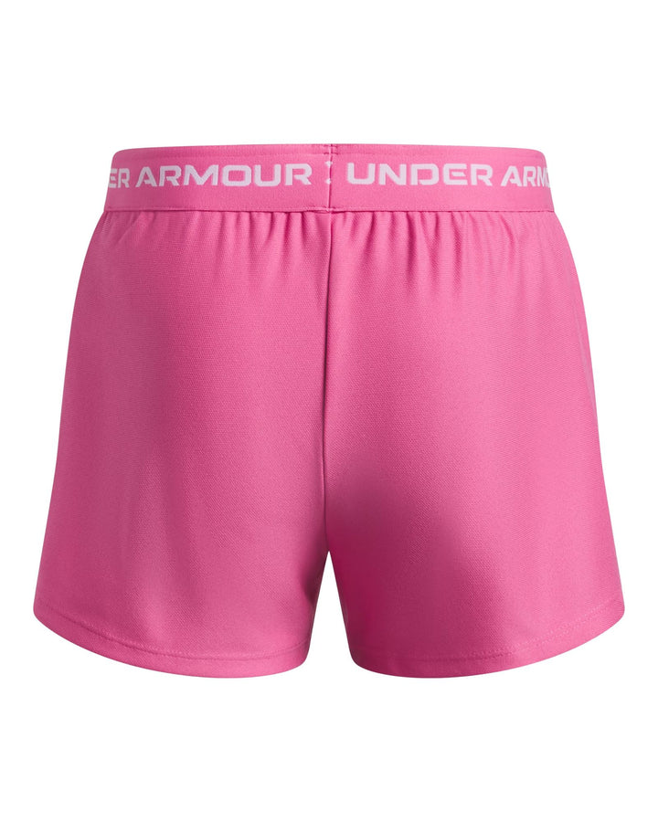 Under Armour Ua Tech Play Up 2N1 Short - pink frenzy