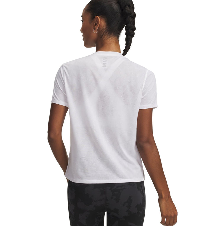 Under Armour Ua Launch Jacquard Ss - white