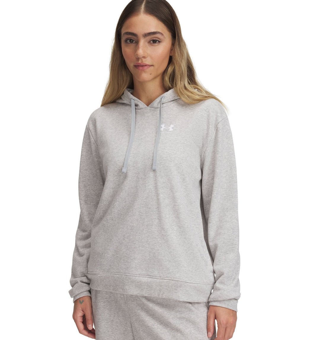 Under Armour Ua Rival Terry Hoodie - mod gray light heather