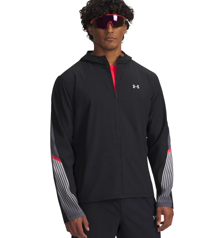 Under Armour Ua Velociti Storm Hooded Jacke - black