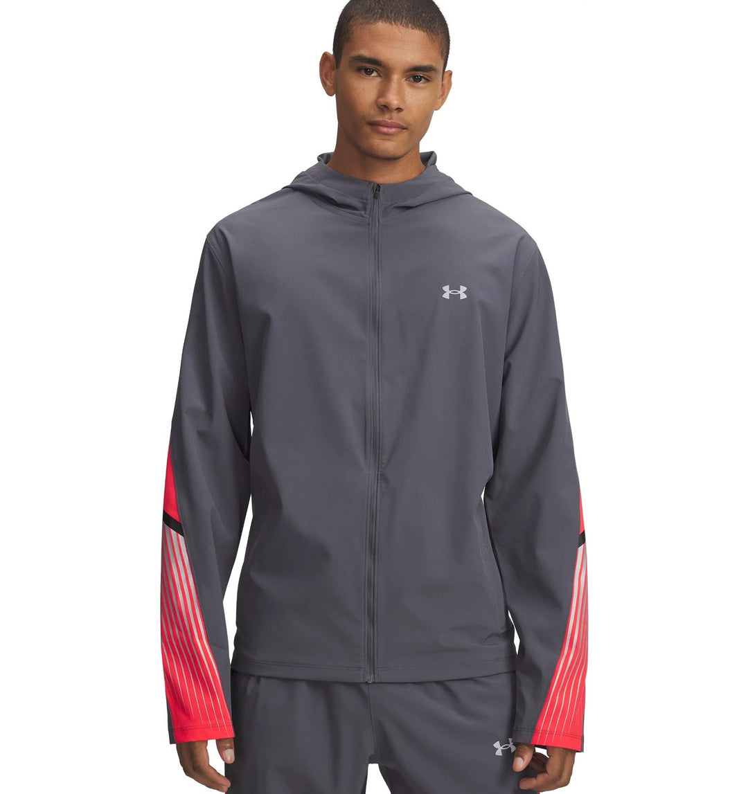 Under Armour Ua Velociti Storm Hooded Jacke - castlerock