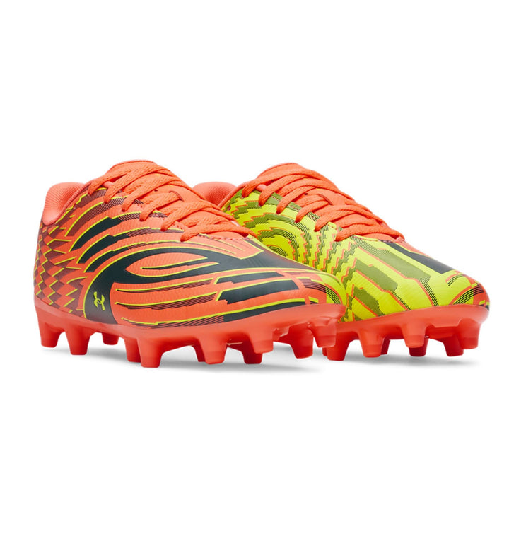 Under Armour Ua Shadow Select 4 Fg Jr - electric tangerine