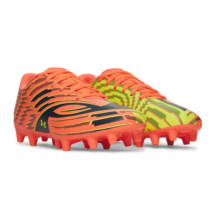 Under Armour Ua Shadow Club 4 Fg Jr - electric tangerine