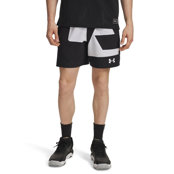 Under Armour "Ua M Zone 7"" Wvn Short Grphc- - black