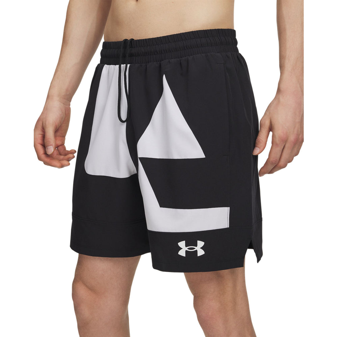 Under Armour "Ua M Zone 7"" Wvn Short Grphc- - black